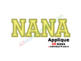 NANA embroidery designs