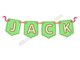 5 side banner embroidery design